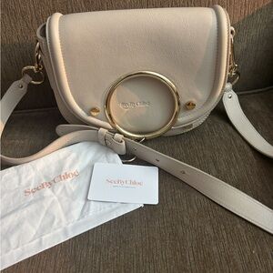 See by Chloe Cement Beige Mara bag